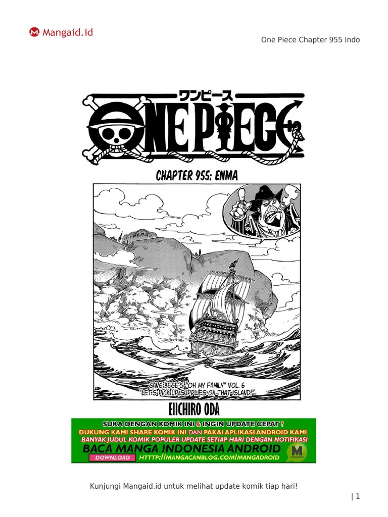 Mangaid Id One Piece Chapter 955 Pdf
