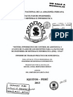 Tesis Control de Asistencia y Cumplimiento de Silabo PDF