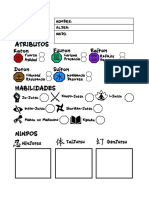 Naruto RPG character sheet