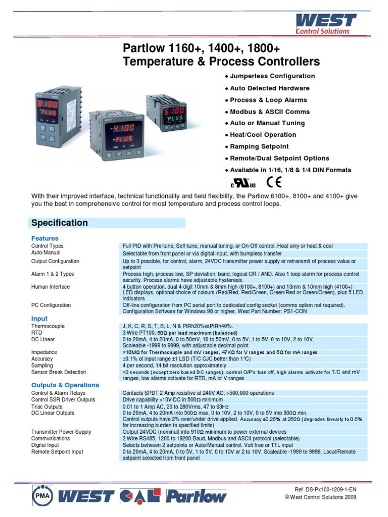 Datasheet | PDF | Process Control | Power Supply