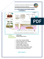 Coloides y Capacidad de Intercambio Catiónico
