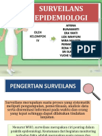 Tugas Surveilans Epidemiologi Kel IV