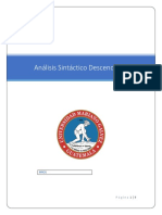 Análisis Sintáctico Descendente - PDF