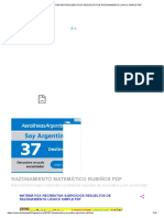 Matemática Recreativa Ejercicios Resueltos de Razonamiento Lógico Simple PDF