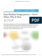 State Machine Design Pattern - Part 1 - When, Why & How