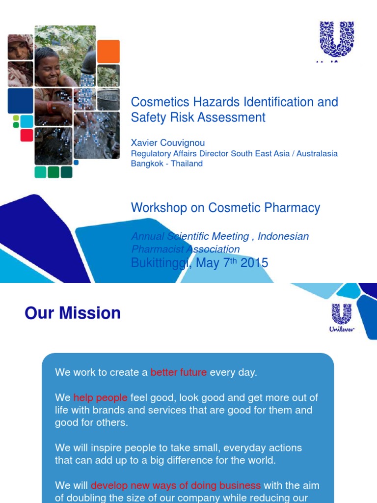 Cosmetic Hazards Identification and Safety Risk Assessment-Xavier ...