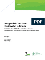 Menganalisis Tata Kelola Multilevel Di Indonesia Pelajaran Untuk REDD+ Dari Penelitian Perubahan Tata Guna Lahan Di Kalimantan Tengah Dan Kalimantan Barat