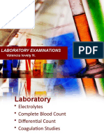 Laboratory Examinations Report