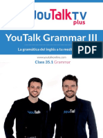 YouTalk Grammar III - Verbos irregulares y regulares en pasado