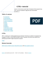 GTK Tutorial PDF