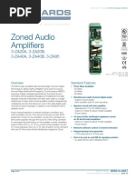 E85010-0057 - EST3 Zoned Audio Amplifiers PDF