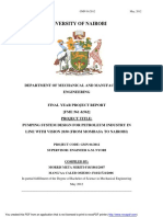 Pumping System Design For Petroleum Industry PDF