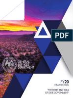 NM General Services Department FY20 Strategic Plan