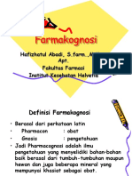 0 - Farmakognosi 15.11.2019 IBU Hafizhatul
