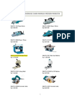 Spesifikasi Mesin Makita