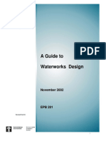 Guide To Waterwork Desing