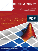 Análisis Numérico Básico; Un Enfoque Algorítmico Con El Soporte De MATLAB - Luis Rodríguez Ojeda.pdf