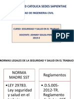 Seguridad y Salud en El Trabajo