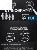Ethnography PR1