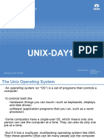 The Unix Operating System