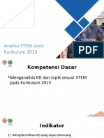 Analisa STEM Pada K13