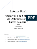 Informe Final - Programa Optimizacion de Barras