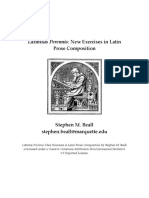 New Exercises in Latin Prose Composition