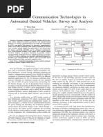 Wireless Communication Technologies in AGV