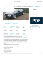 BMW E39 530d Biarritzblau Shadowline 3.0d 184km Manual Toruń - OLX - PL