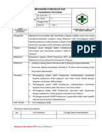 5.4.2.1 Sop Mekanisme Komunikasi Dan Koordinasi Program