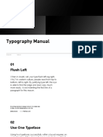 Typography Manual PDF