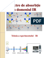Sectre de Absorbție IR