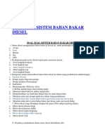 Sistem Bahan Bakar Diesel