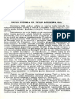 11 1967 Đorđe Lazarević Napad Četnika Na Tuzlu Decembra 1944