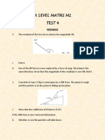 Mechanics Test 4