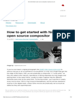 Intro To The Natron Open Source Compositor