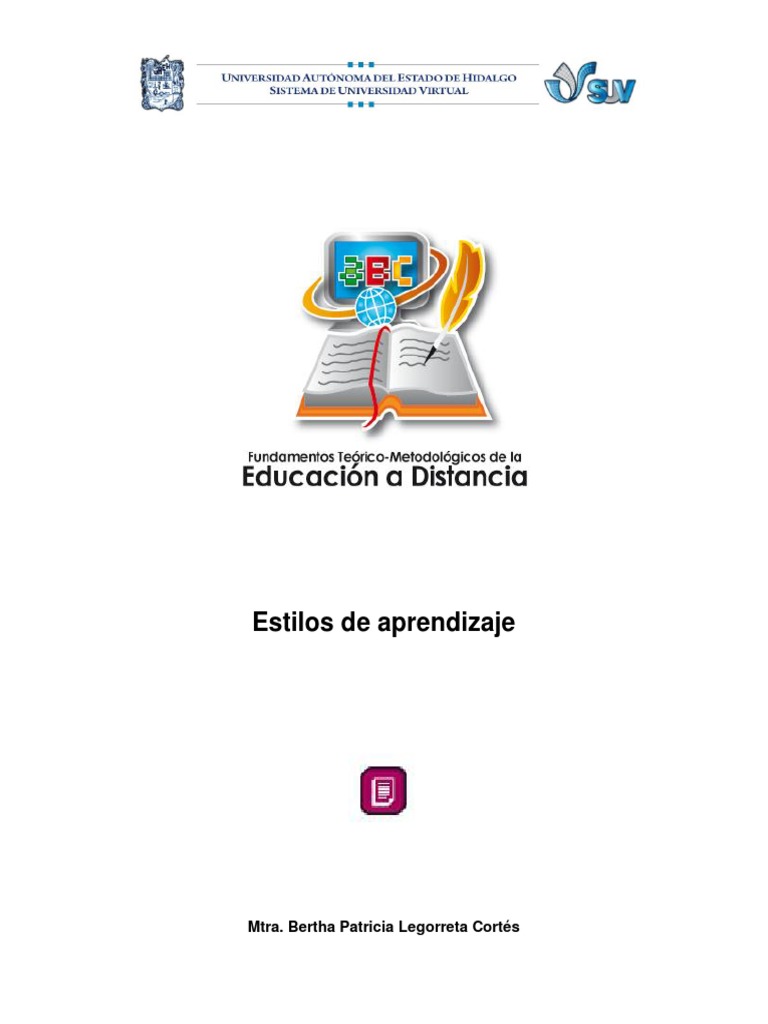 Educacion A Distancia y Estilos de Aprendizaje PDF | PDF ...