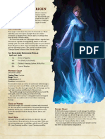Sorcerous Origin Ice Sorcery PDF