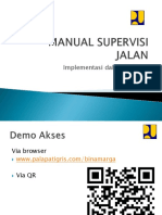 Manual Book Supervisi Jalan PDF