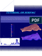 Surpac Tutorial PDF