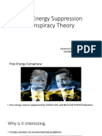 Free Energy Suppression Conspiracy Theory