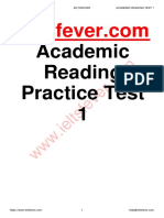 Ieltsfever Ac Reading Test 1 PDF
