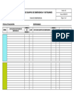 Matriz Equipos Emergencia y Botiquines PDF
