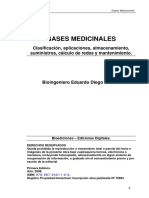 Gases medicinales: clasificación, aplicaciones y mantenimiento