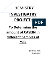 CHEMISTRY Casein Project