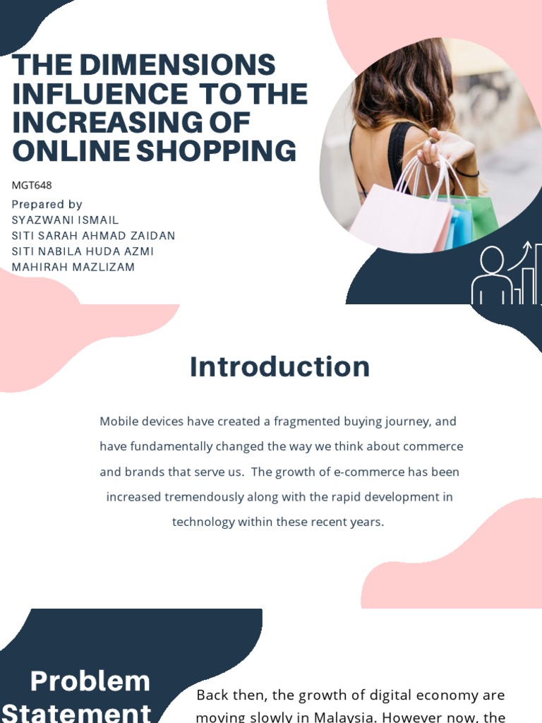 Increasing of Online Shopping PDF Online Shopping E Commerce