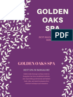 Golden Oaks The Best Massage Spa in Bangalore