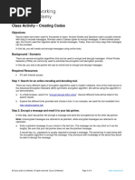 9.0.1.2 Class Activity - Creating Codes - OK PDF