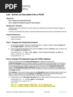 12.2.2.10 Lab - Extract An Executable From A PCAP PDF