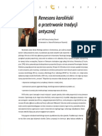 Sikorski - Renesans Karoliński PDF